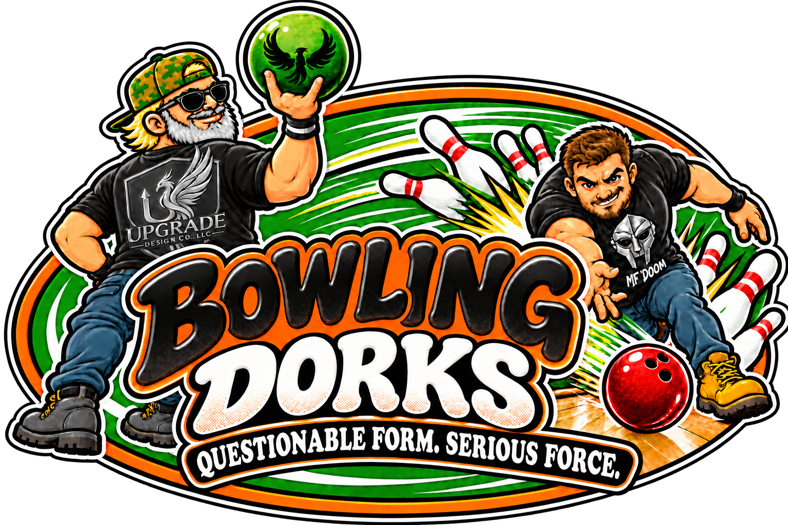 Bowling Dorks original logo