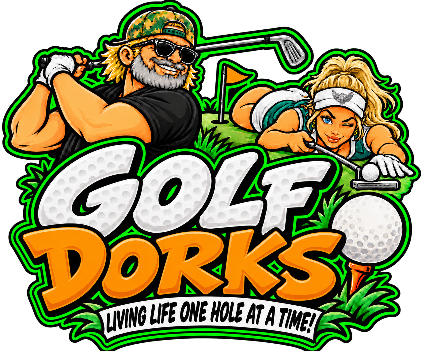 Golf Dorks original logo